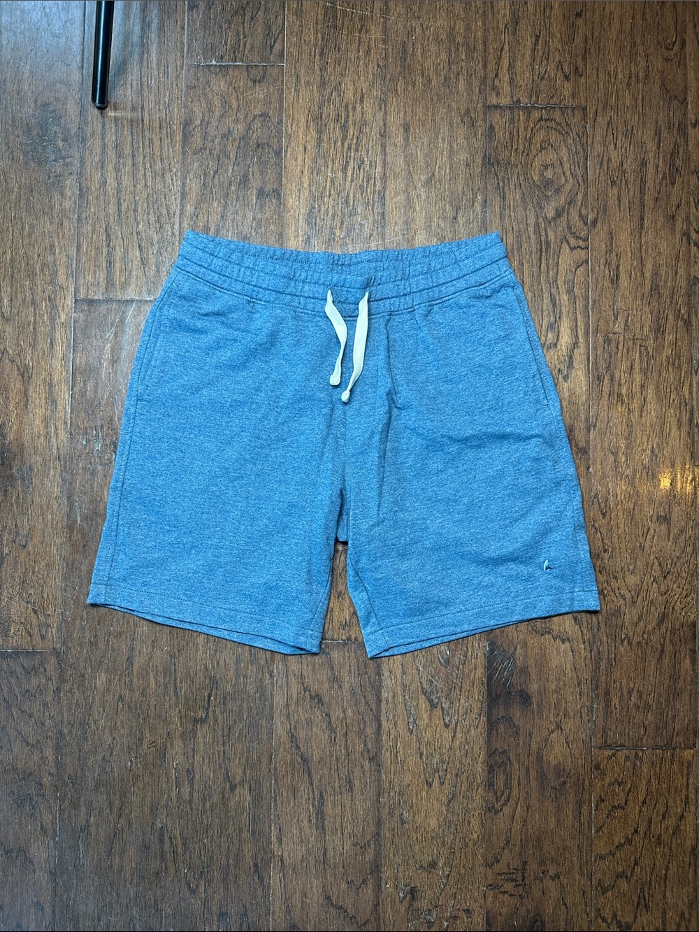 Tailor Vintage Men's Heather Blue Athletic Drawstring Shorts
